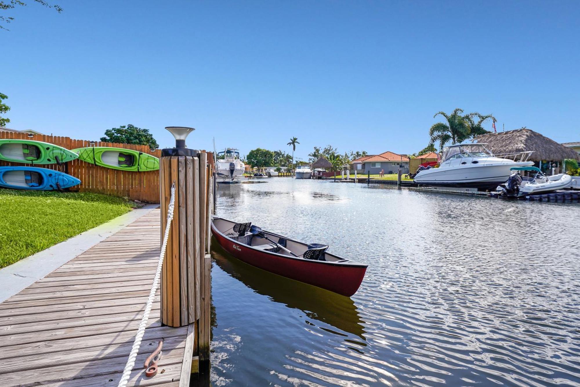 Waterfront Fll&Beaches, Bbq, Kayaks, Canoe Dania Beach Exteriör bild